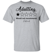 Adutting Would Not Recommend